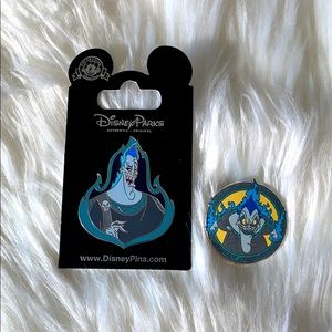 DisneyParks Hades pins - 2 pins of Hades